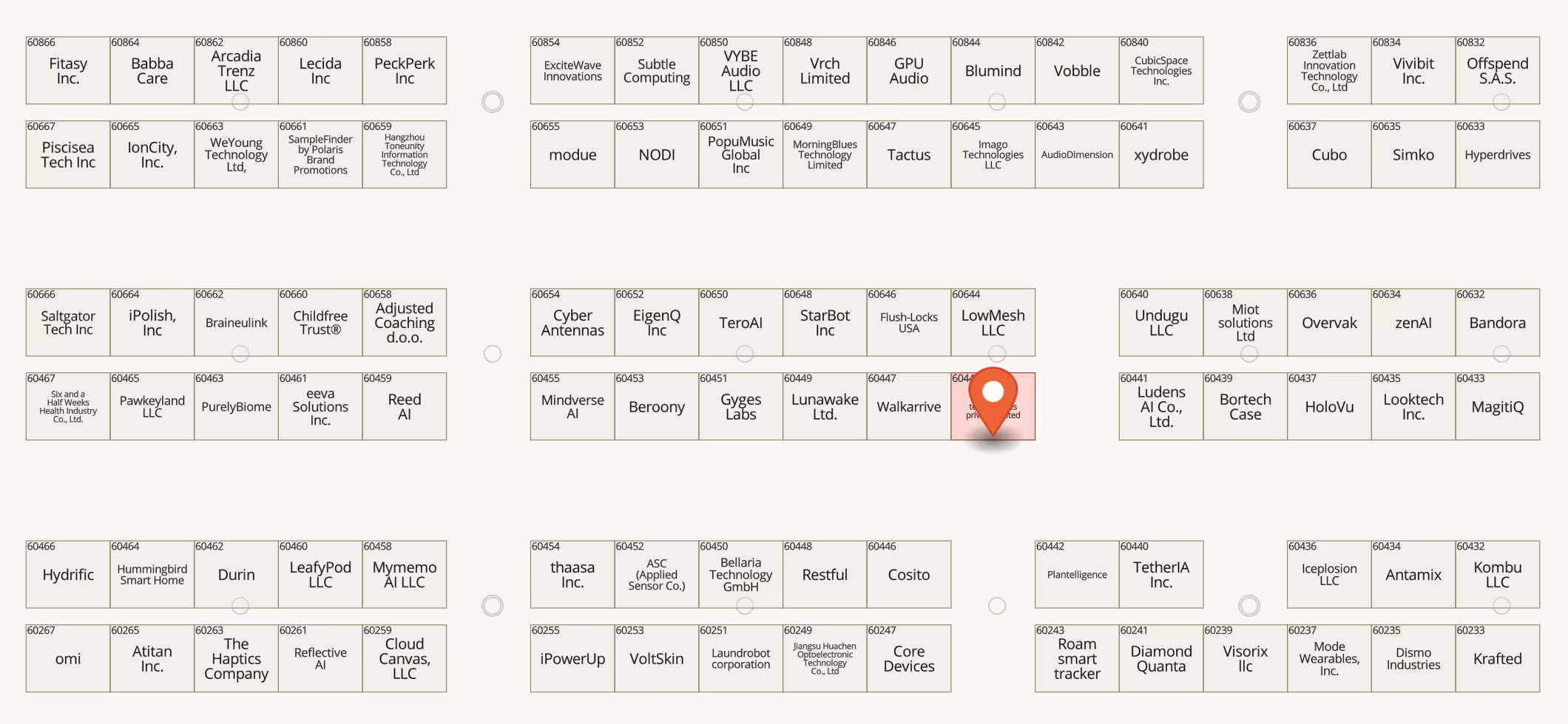 CES Floor Map
